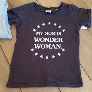 My Mom is Wonder Woman 2 piece shirt/pant set